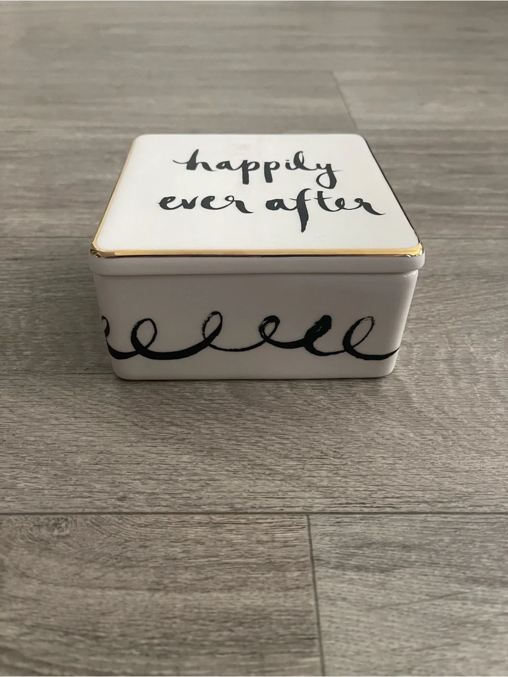 Kate Spade Happily Ever After Bridal Party Keepsake Box